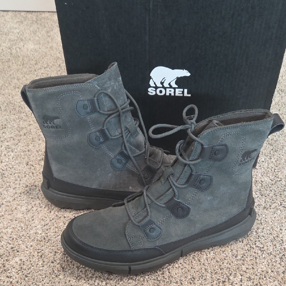 New Sorel Explorer Boots, Mens size 12